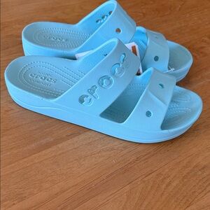 Crocs baya platform sandal